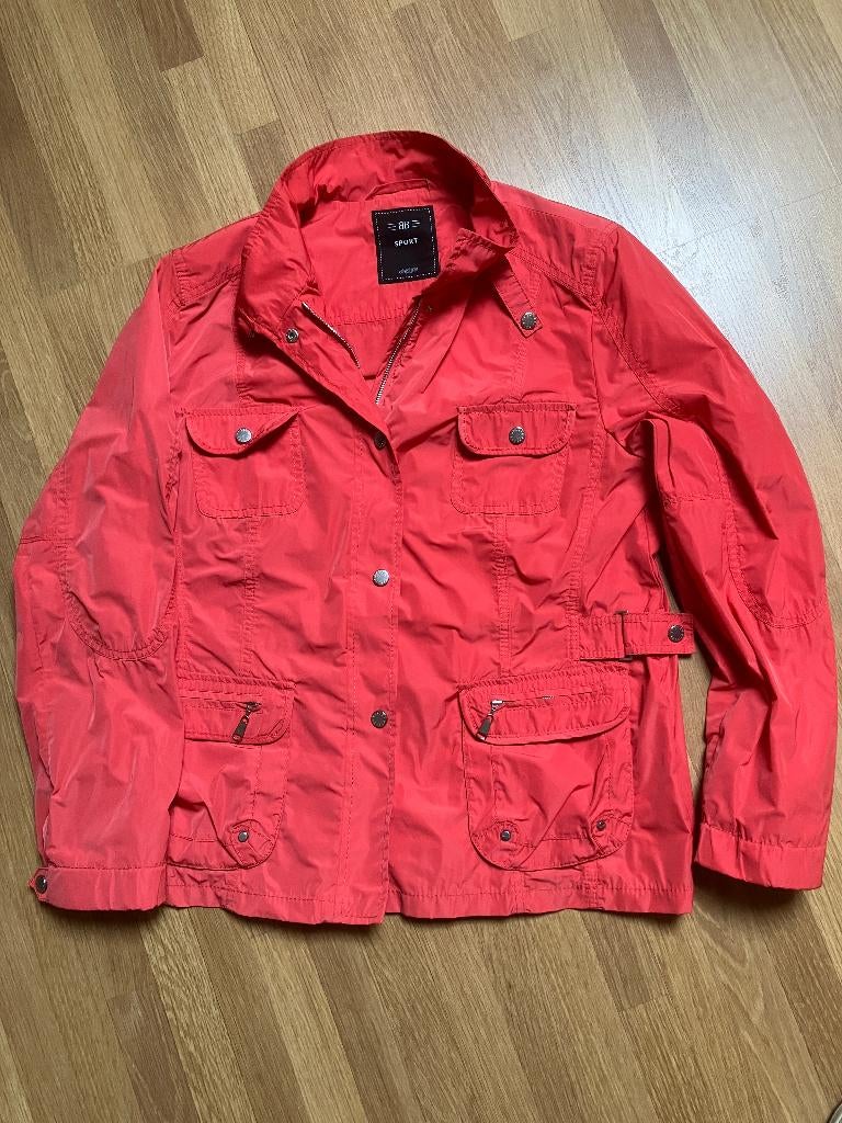 Oranje Basler sportief windjack maat 40, Kleding | Dames, Jassen | Zomer, Ophalen of Verzenden, Zo goed als nieuw, Maat 38/40 (M)