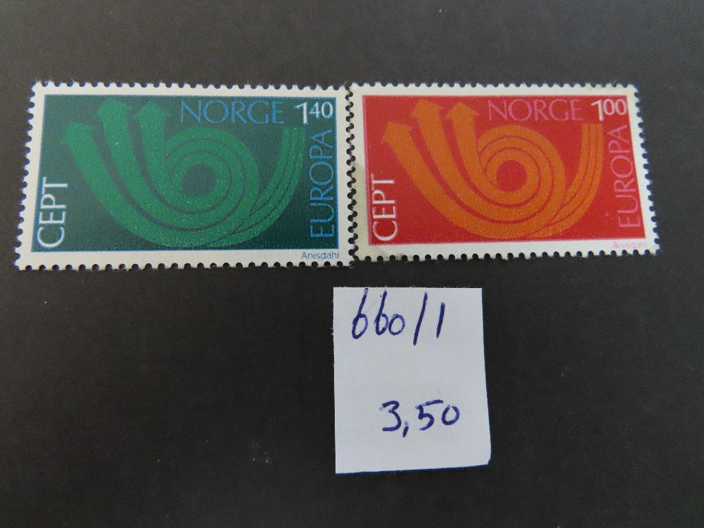Noorwegen 660/1, Ophalen of Verzenden, Noorwegen, Postfris