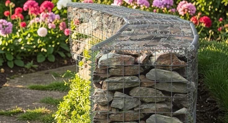 Superpromo! Nieuwe steenkorf, gabion van Betafence tot -70%, Tuin en Terras, Gaas en Draad, Ophalen, Nieuw, Minder dan 10 meter