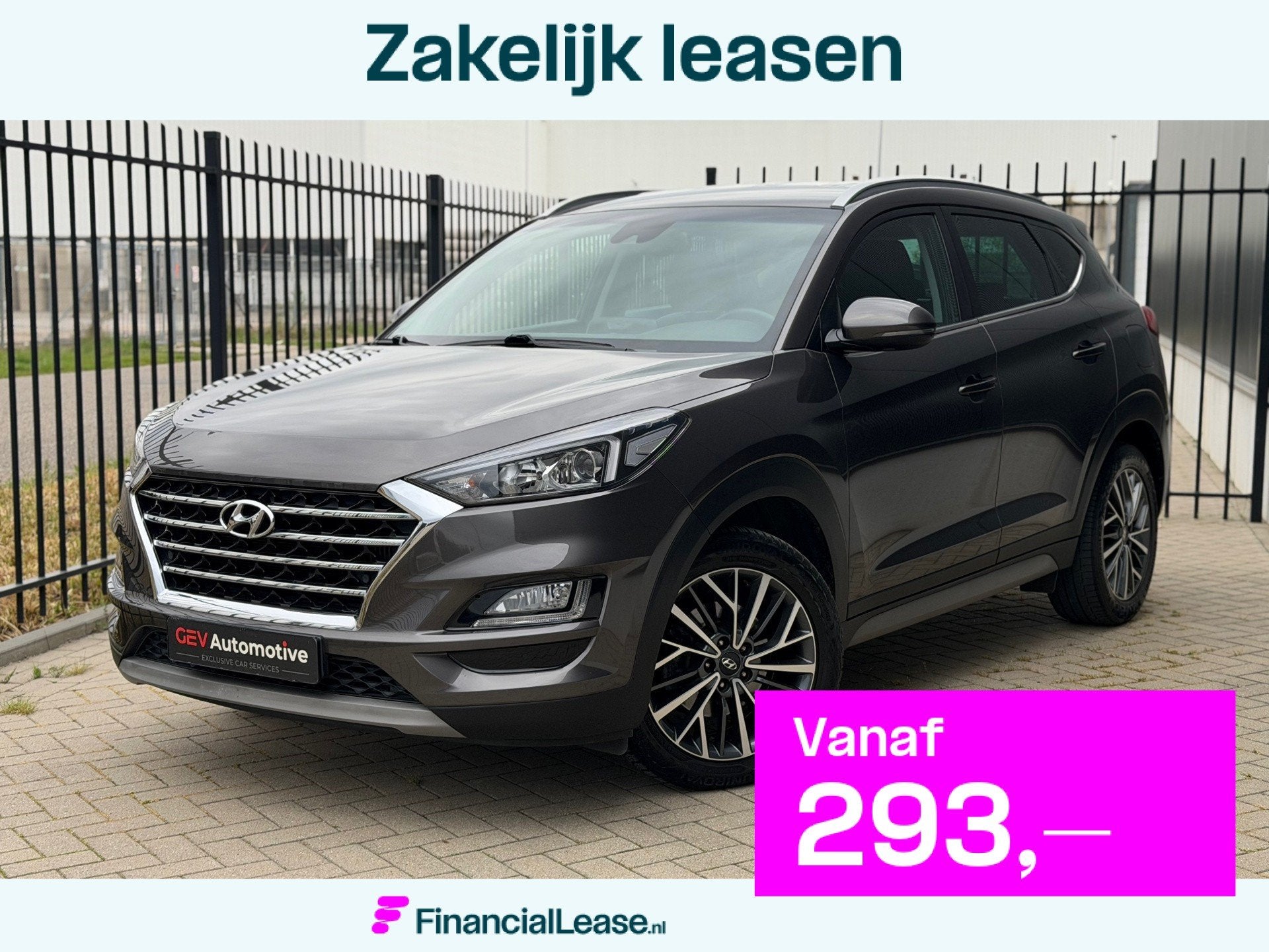 Hyundai Tucson 1.6 T-GDI Automaat Cruise Camera Krell Trekha, Dealer onderhouden, Gebruikt, 4 cilinders, Bruin