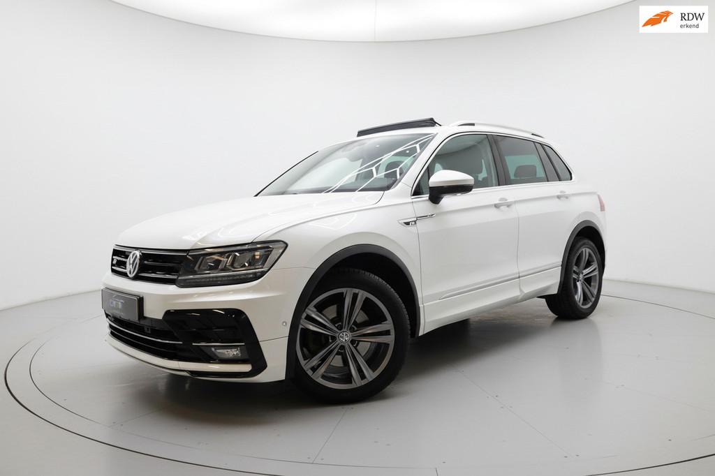 Volkswagen Tiguan 2.0 TSI 4Motion 3x R LINE PANO VIRTUAL CAM, Auto's, Automaat, Gebruikt, 4 cilinders, 1984 cc
