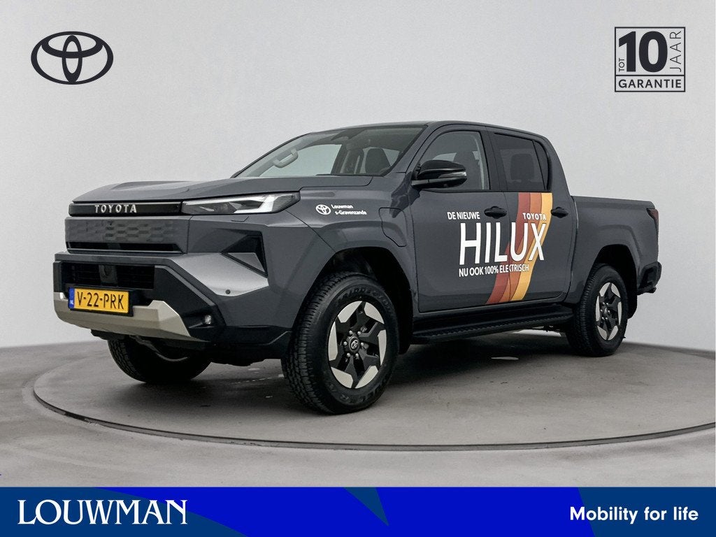 Toyota HILUX ELECTRIC Professional (bj 2026), Auto's, Automaat, 196 pk, Zwart, 254 km
