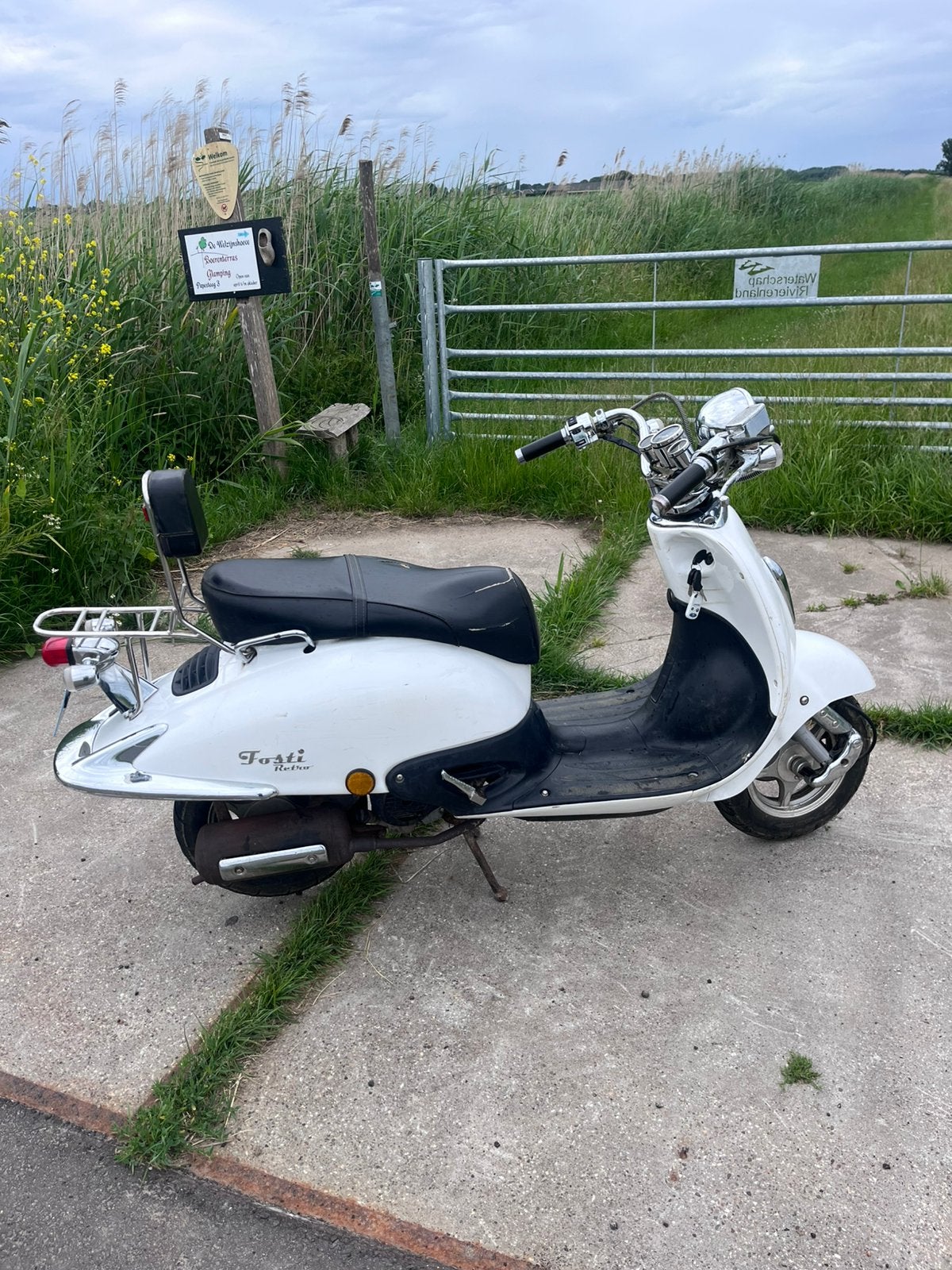 Scooter fosti, Ophalen, Zo goed als nieuw, Benzine, Overige merken