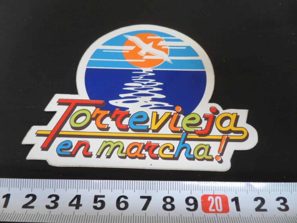 sticker Spanje Torrevieja en marcha !, Ophalen, Zo goed als nieuw