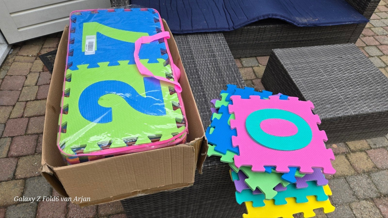 Cijfermatten Speelkleed, Ophalen, Gebruikt, Speelkleed