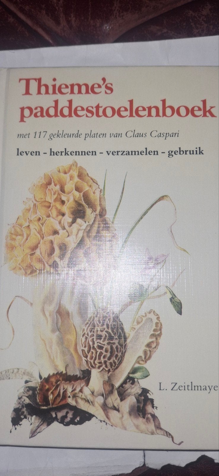 Thieme's Paddestoelenboek - L. Zeitlmayr, Ophalen of Verzenden, Zo goed als nieuw, Natuur algemeen, L. Zeitlmayr