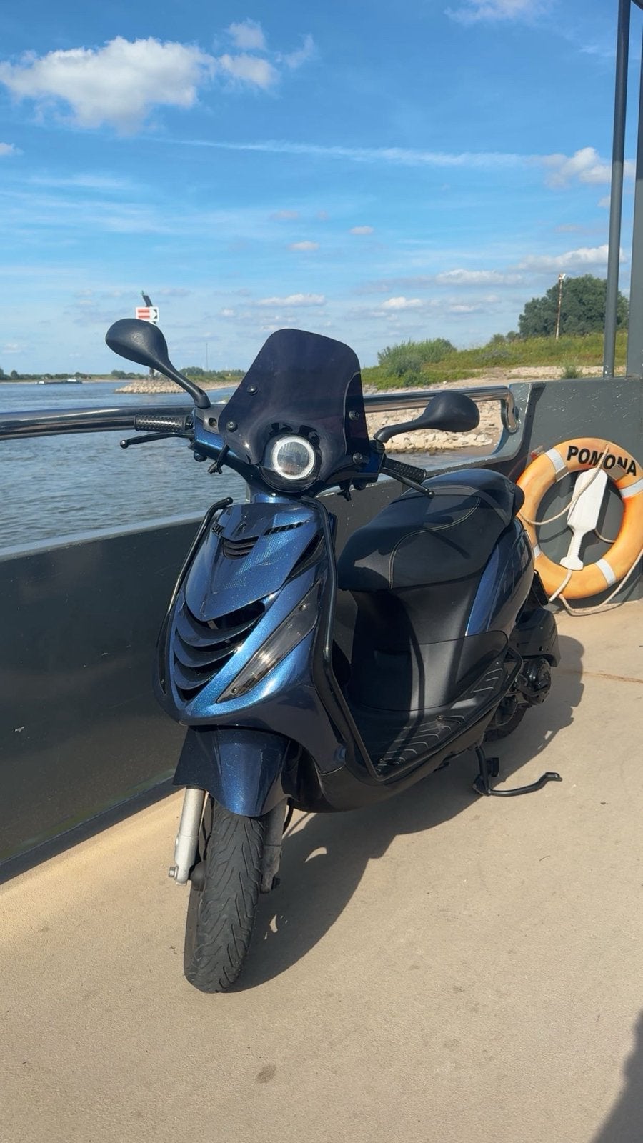 Piaggio Zip Full Option Topstaat!, Fietsen en Brommers, Scooters | Piaggio, Ophalen, Maximaal 45 km/u, Zip, Zo goed als nieuw