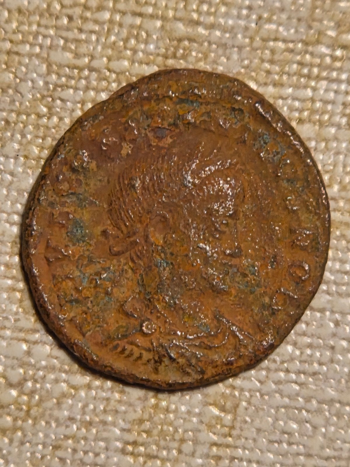 Oude Romeinse munt - Zwaar gecorrodeerd, Postzegels en Munten, Munten | Nederland, Ophalen of Verzenden, Vóór koninkrijk, Overige waardes