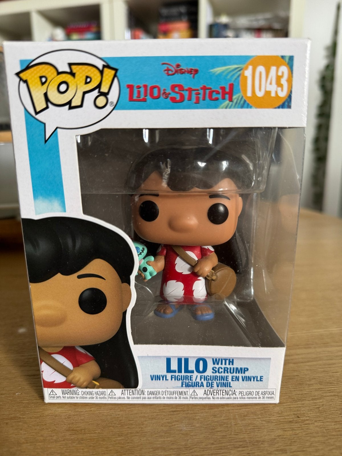 Funko Pop! Disney Lilo & Stitch - Lilo met Scrump (1043), Verzamelen, Poppetjes en Figuurtjes, Ophalen of Verzenden, Zo goed als nieuw