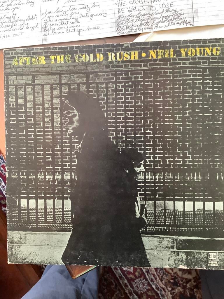 After the gold rush. Neil young, Ophalen of Verzenden, Zo goed als nieuw, 12 inch, Blues