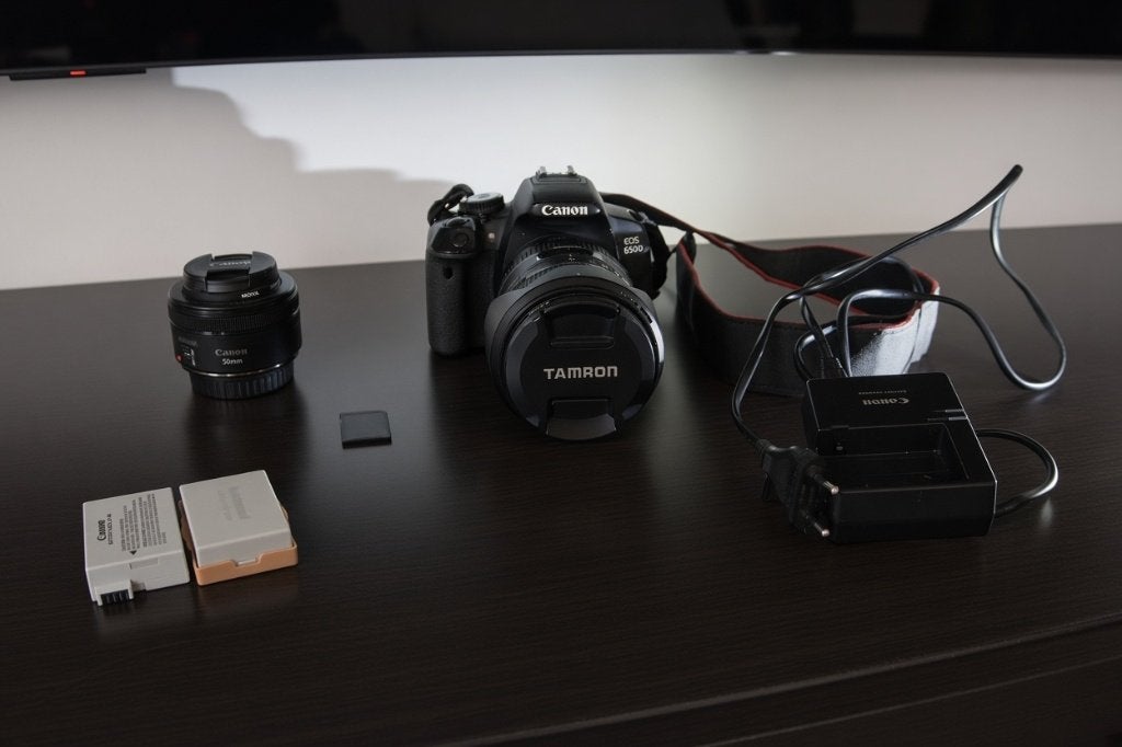 Canon EOS 650D met Tamron 16-300mm en Canon 50mm f1.8 stm, Ophalen, Gebruikt, Spiegelreflex, Canon