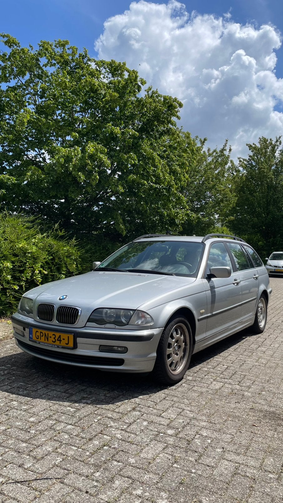 Bmw 320 niew apk, Auto's, BMW, Zwart, Stationwagon, Handgeschakeld, Particulier
