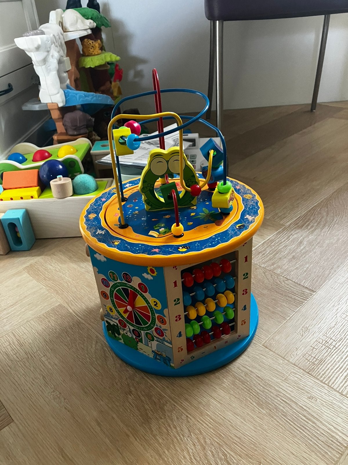 Houten speeltoren nieuwwaarde €59,95, Ophalen of Verzenden, Zo goed als nieuw