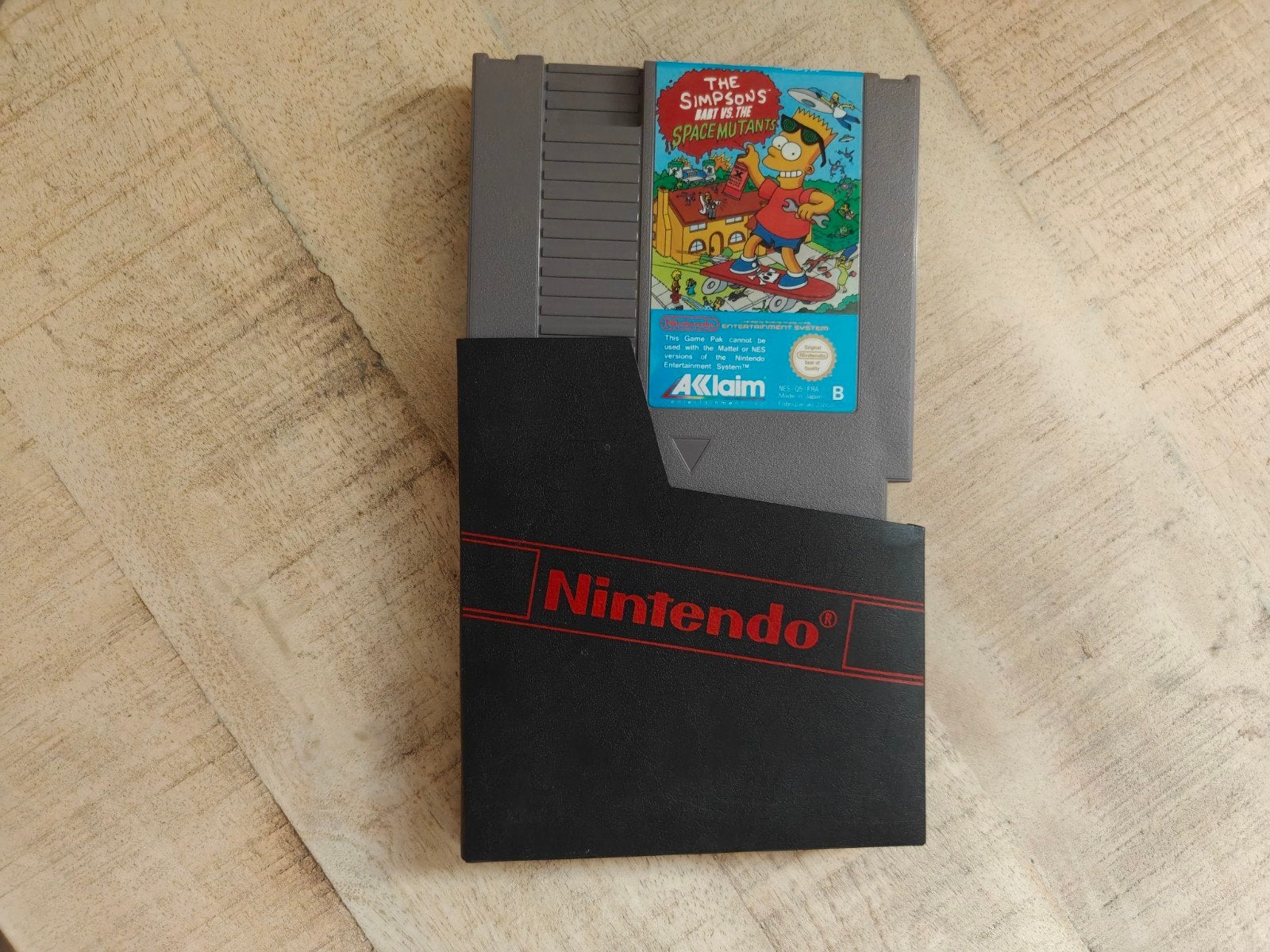 The Simpsons Bart vs de space mutants voor de Nintendo nes, 1 speler, Ophalen of Verzenden, Avontuur en Actie, Vanaf 3 jaar