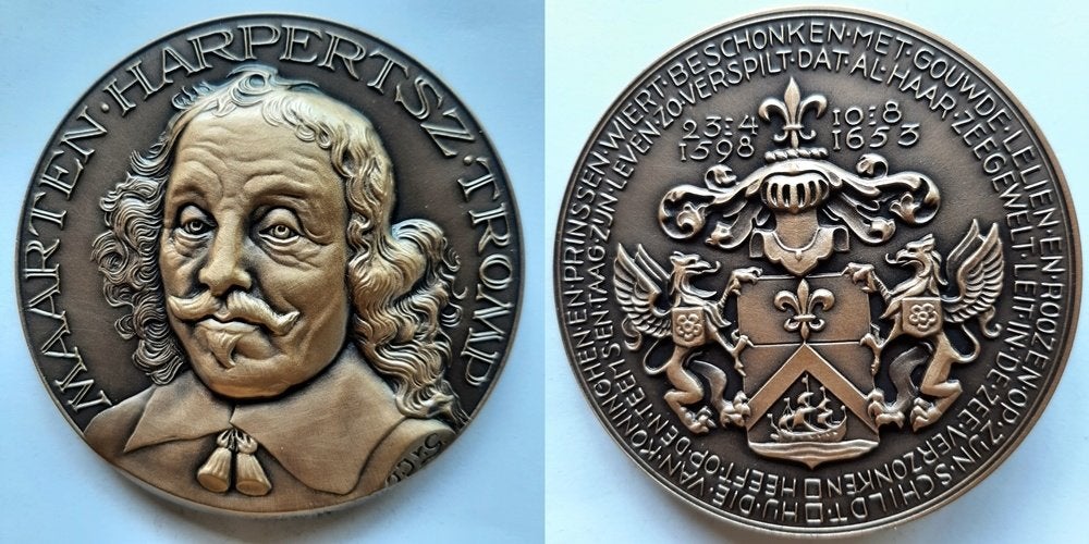 Grote penning Maarten Tromp, Verzenden, Brons, Nederland