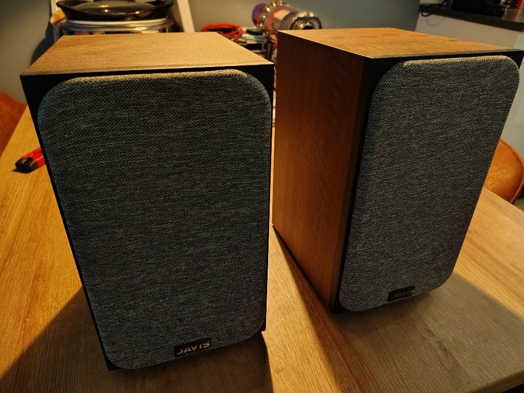 Davis Acoustics Ariane 1 speakers, Zo goed als nieuw, 60 tot 120 watt, Front, Rear of Stereo speakers, Ophalen