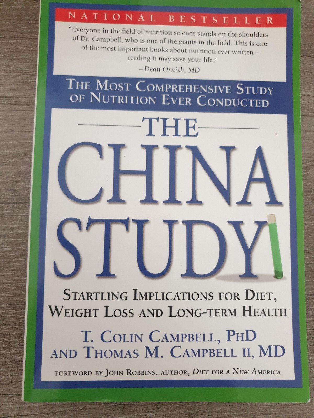 The China Study: Voeding, Gewichtsverlies & Gezondheid, Boeken, Ophalen of Verzenden, Gelezen, T. Colin Campbell, PhD and Thomas M. Campbell II, MD