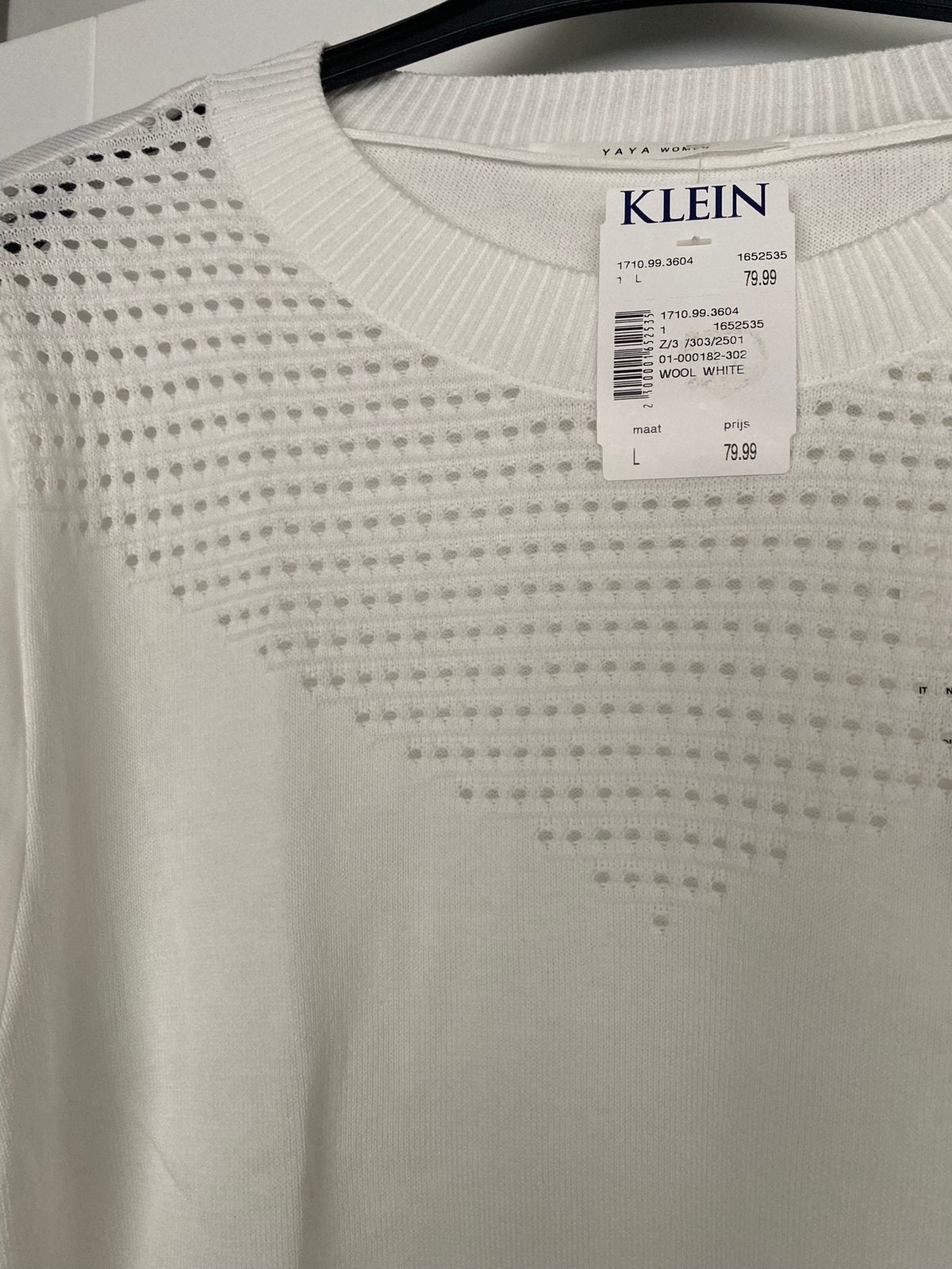 Nieuw Yaya zomer trui L, Ophalen of Verzenden, Nieuw, Maat 42/44 (L), Wit