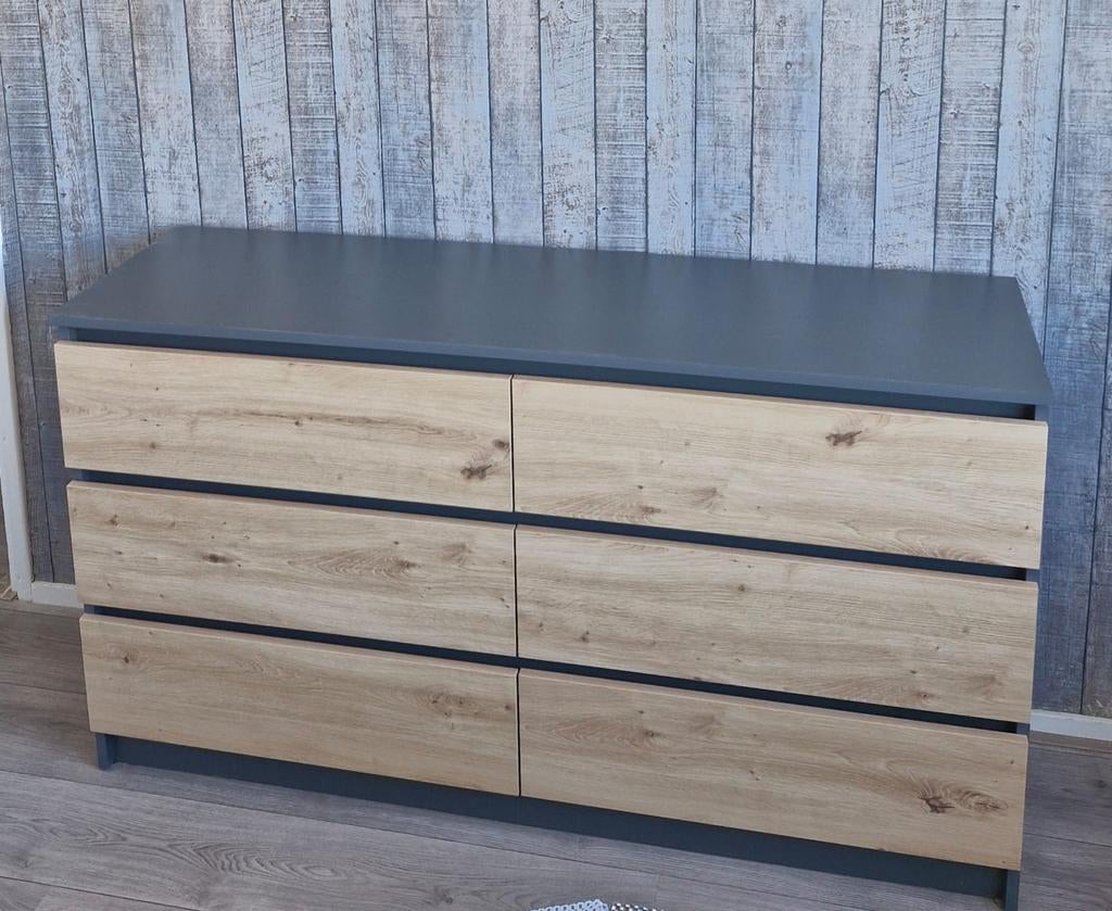 Ladekast / commode 6 lades, Huis en Inrichting, Kasten | Ladekasten, Ophalen, 5 laden of meer, 50 tot 100 cm, Zo goed als nieuw