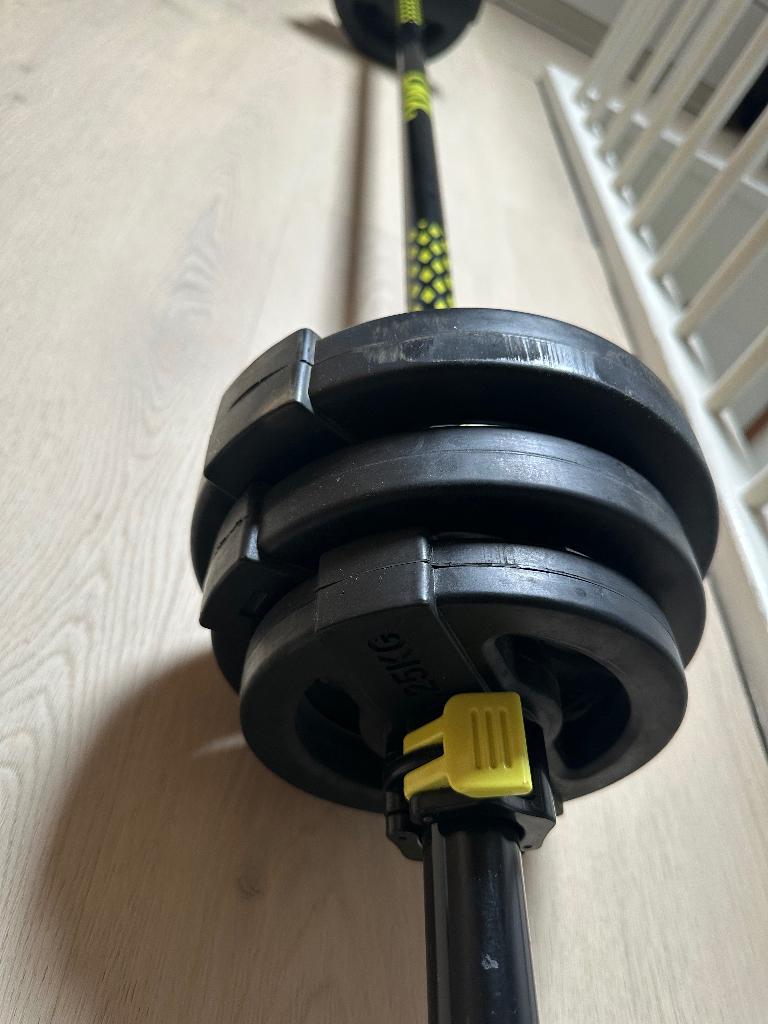 Bodypump set, Ophalen, Zo goed als nieuw, Overige materialen, Krachtstation