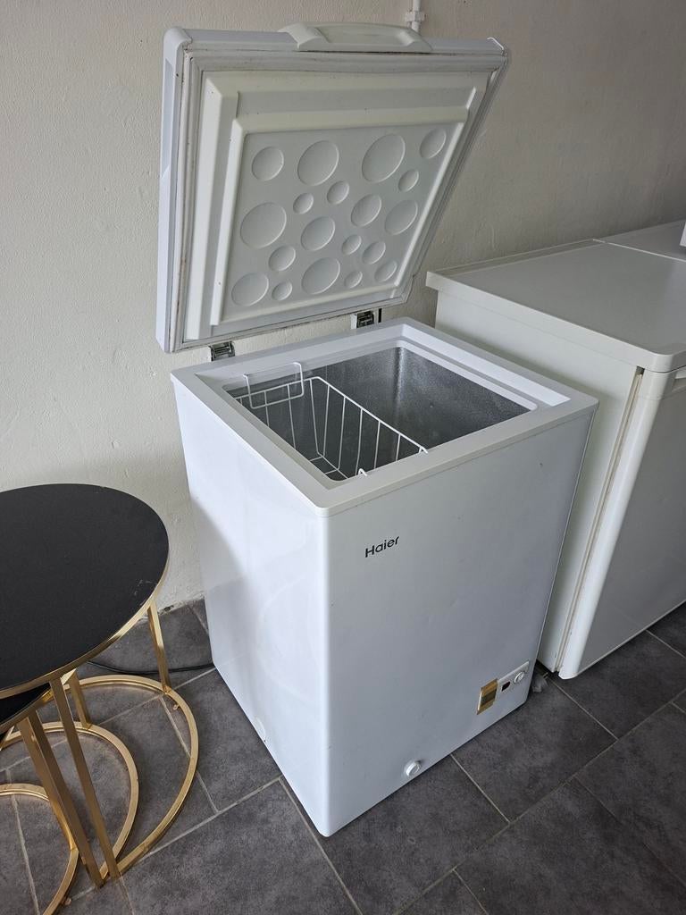Haier diepvrieskistje (A+), Witgoed en Apparatuur, Vriezers en Diepvrieskisten, Vrieskist, Gebruikt, Minder dan 60 cm, Energieklasse A of zuiniger