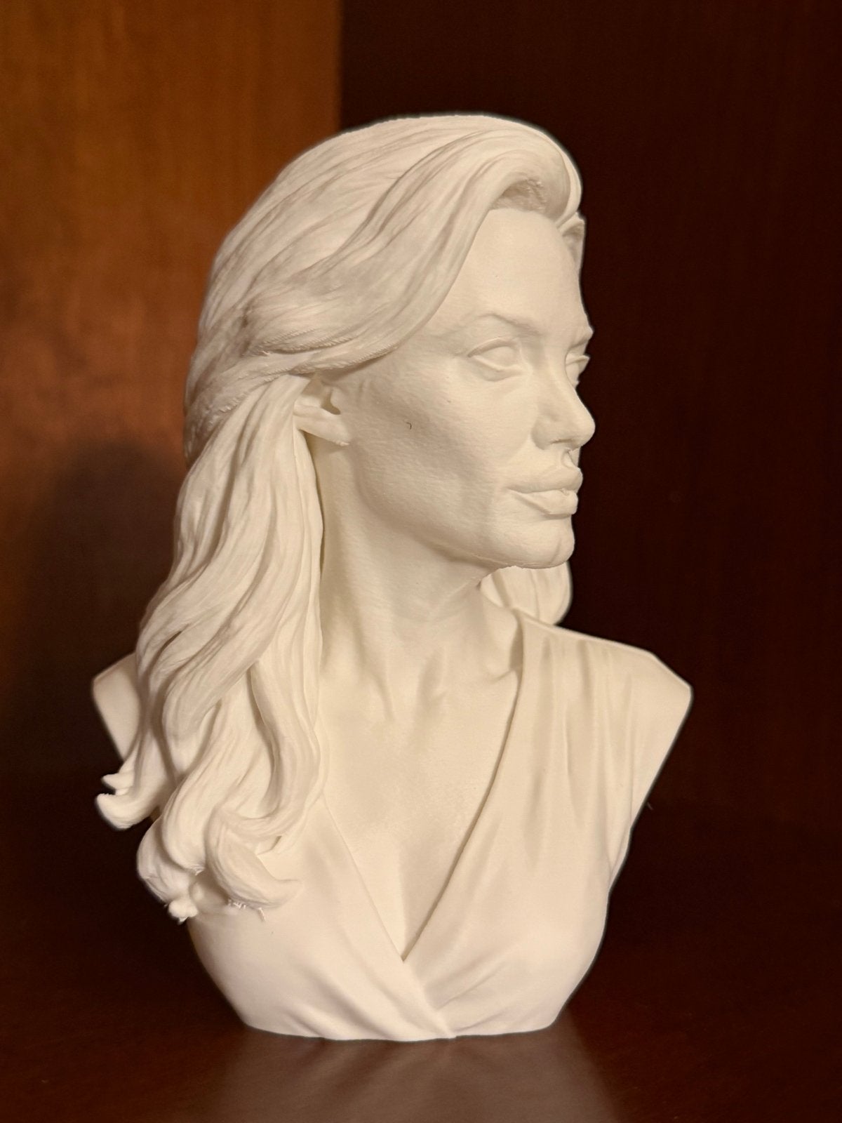Angelina Jolie Buste - 15cm, Minder dan 20 cm, Buste, Kunststof, Ophalen of Verzenden