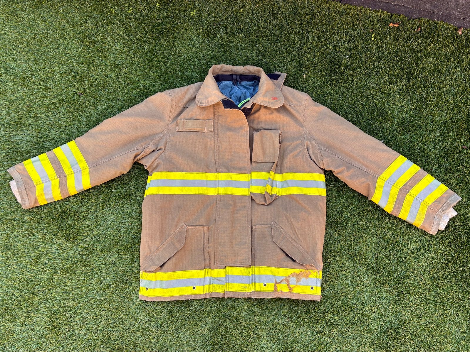 Amerikaans brandweerpak Globe (jas en broek), Kleding | Heren, Ophalen of Verzenden, Gedragen