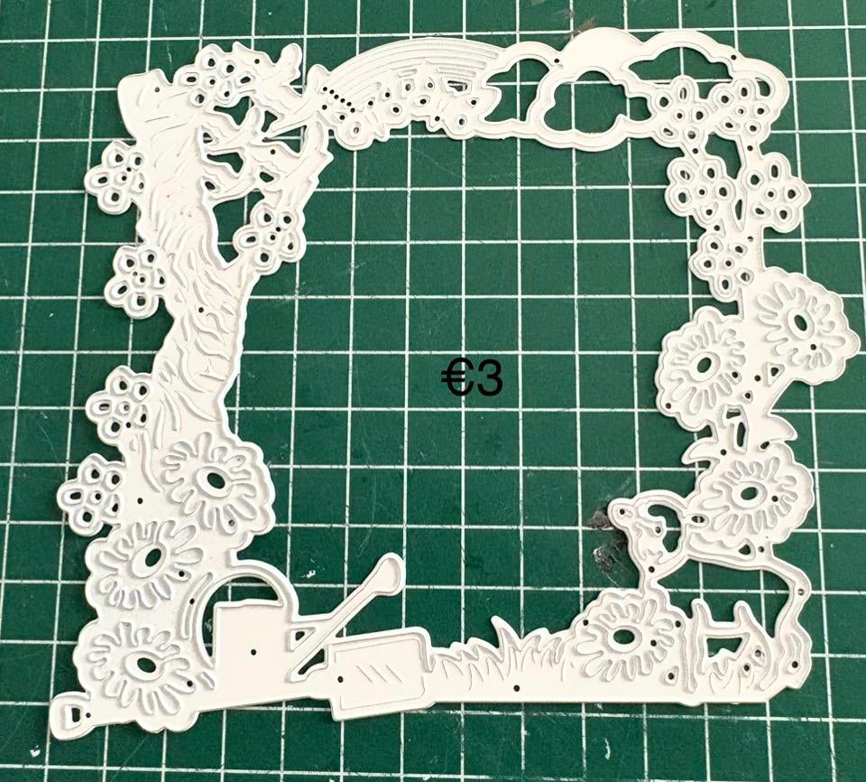Sizzix Frame Mal - Tuin Thema, Ophalen of Verzenden, Zo goed als nieuw, Overige thema's, Pons of Mal