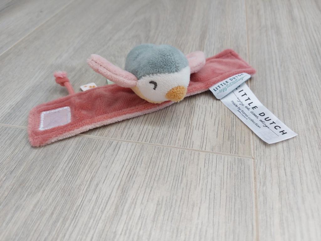 Baby speelgoed armband little dutch vogel rammelaar K9806, Ophalen of Verzenden, Zo goed als nieuw, Mobiel