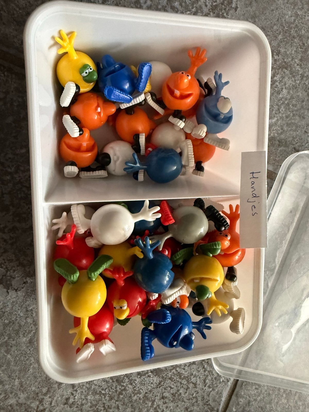 Grote verzameling Albert Heijn Handjes, Ophalen, Gebruikt
