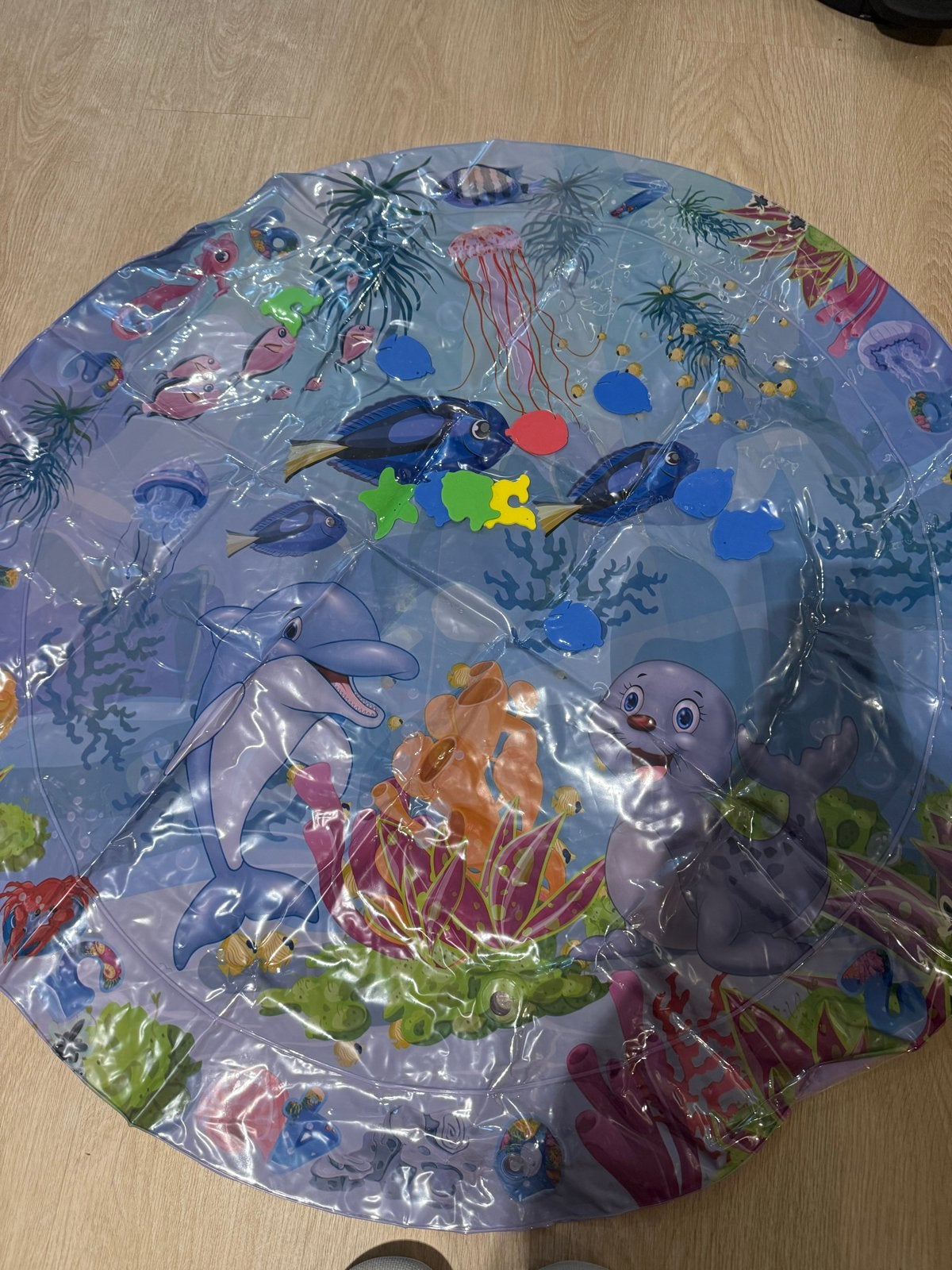 Livano Waterspeelmat voor baby's en peuters, Ophalen of Verzenden, Zo goed als nieuw, Speelkleed
