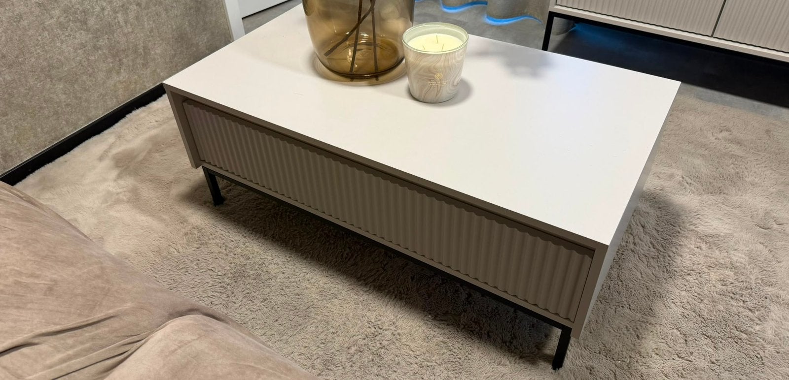 Z.g.a.n. salontafel, Ophalen, 100 tot 150 cm, 50 tot 100 cm, Zo goed als nieuw