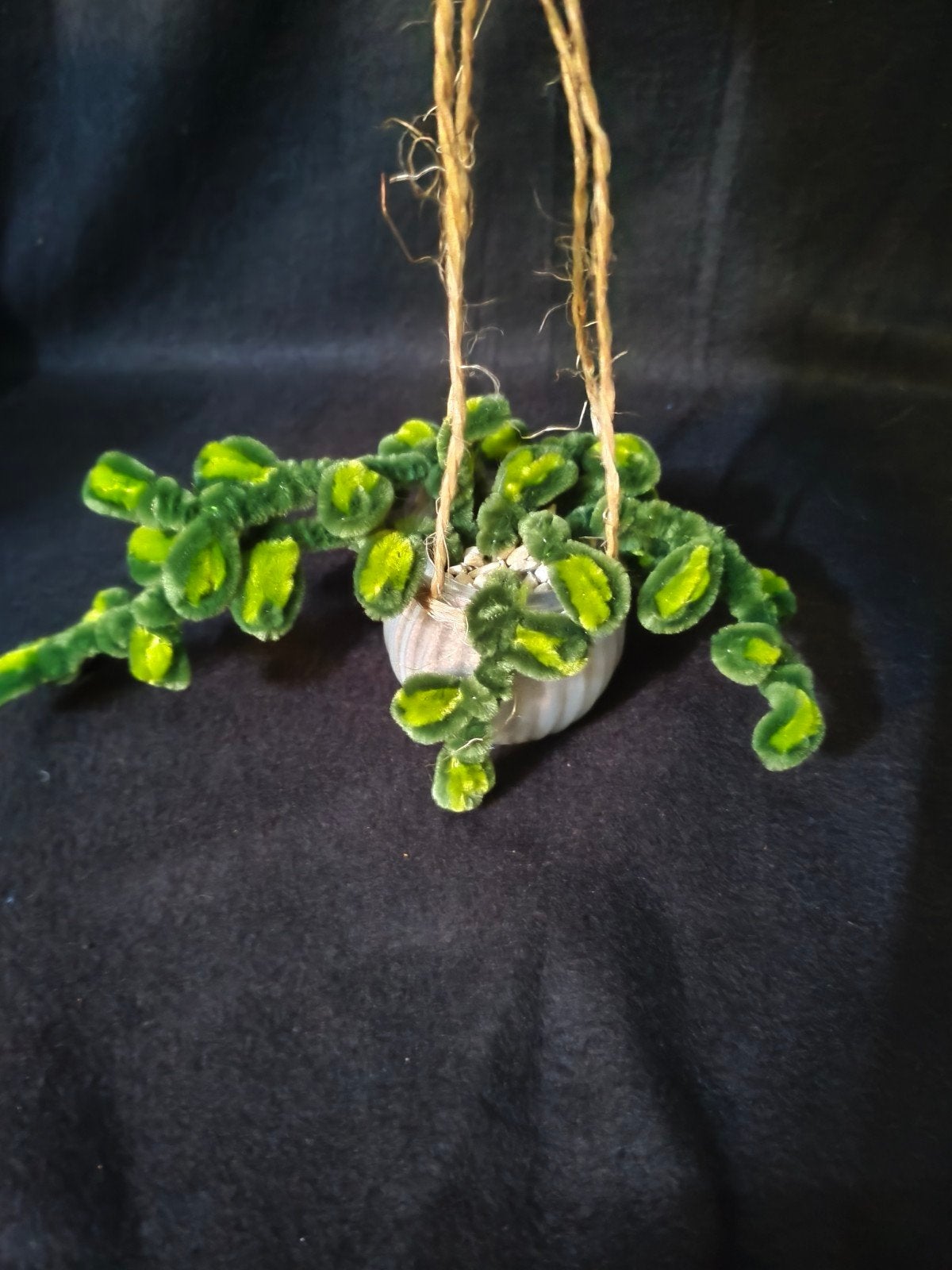 Hangplant, Binnen, Groen, Kunstplant, Overige materialen