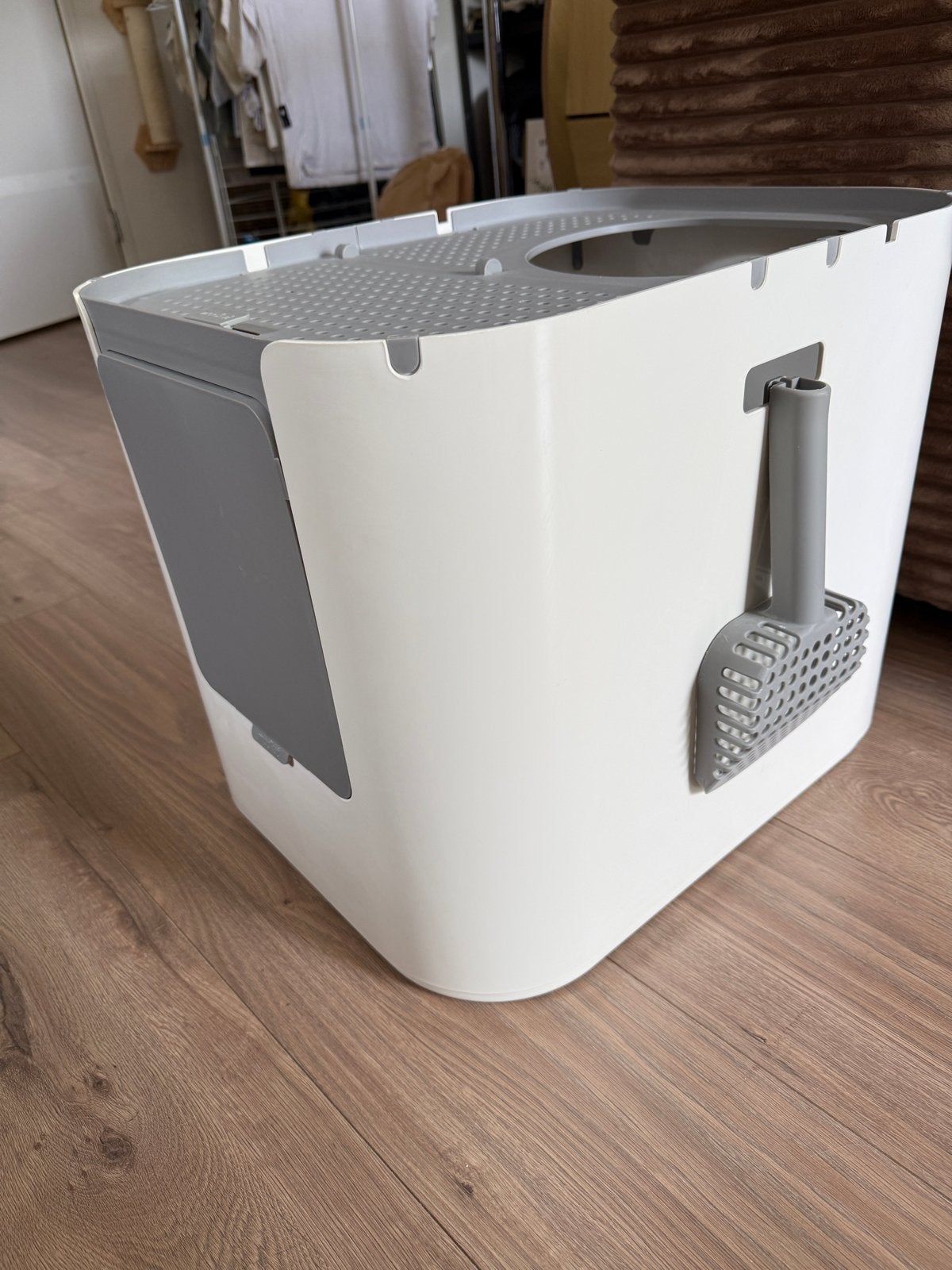 Kattenbak Modkat XL groot top-entry en front-entry, Dieren en Toebehoren, Ophalen, Zo goed als nieuw