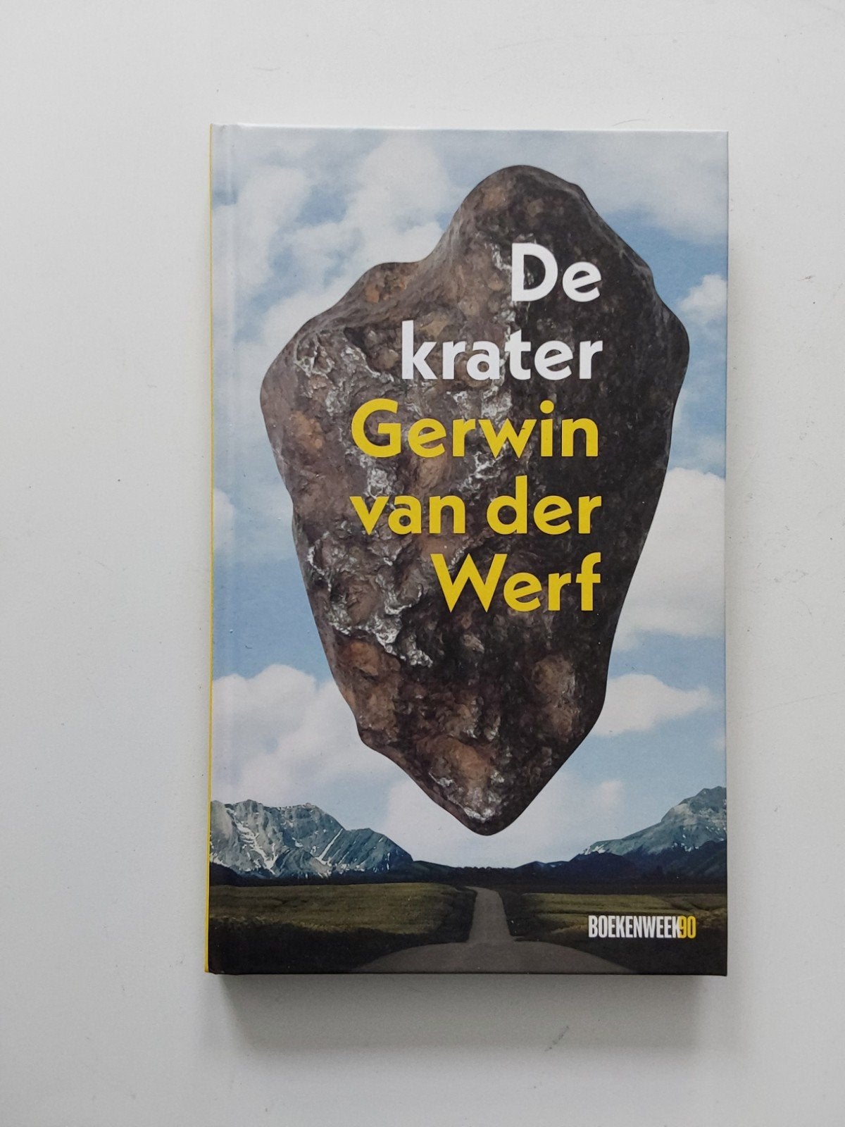 Gerwin van der Werf : De krater, Ophalen of Verzenden, Zo goed als nieuw, Gerwin van der Werf