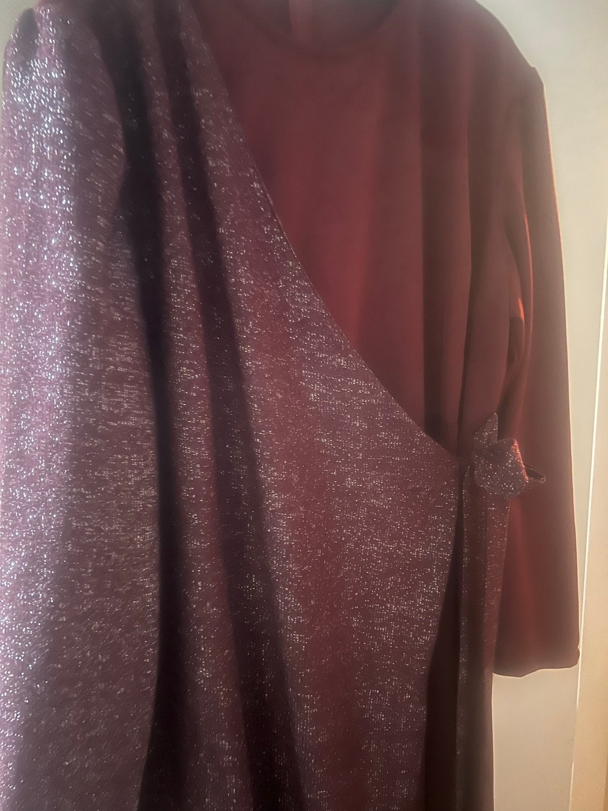 Ayse Melek Jurk Maat 52 - Lange Galajurk, Ophalen, Maat 46/48 (XL) of groter, Nieuw, Rood