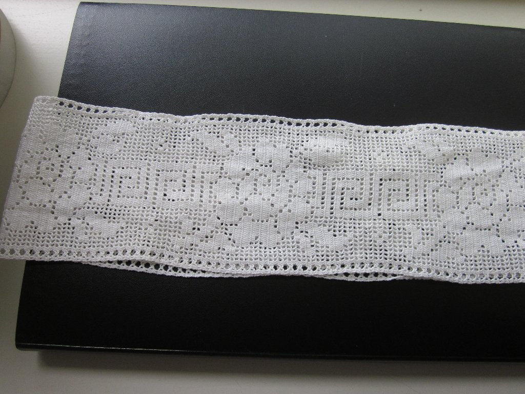 gehaakt kant 87x10, Verzenden