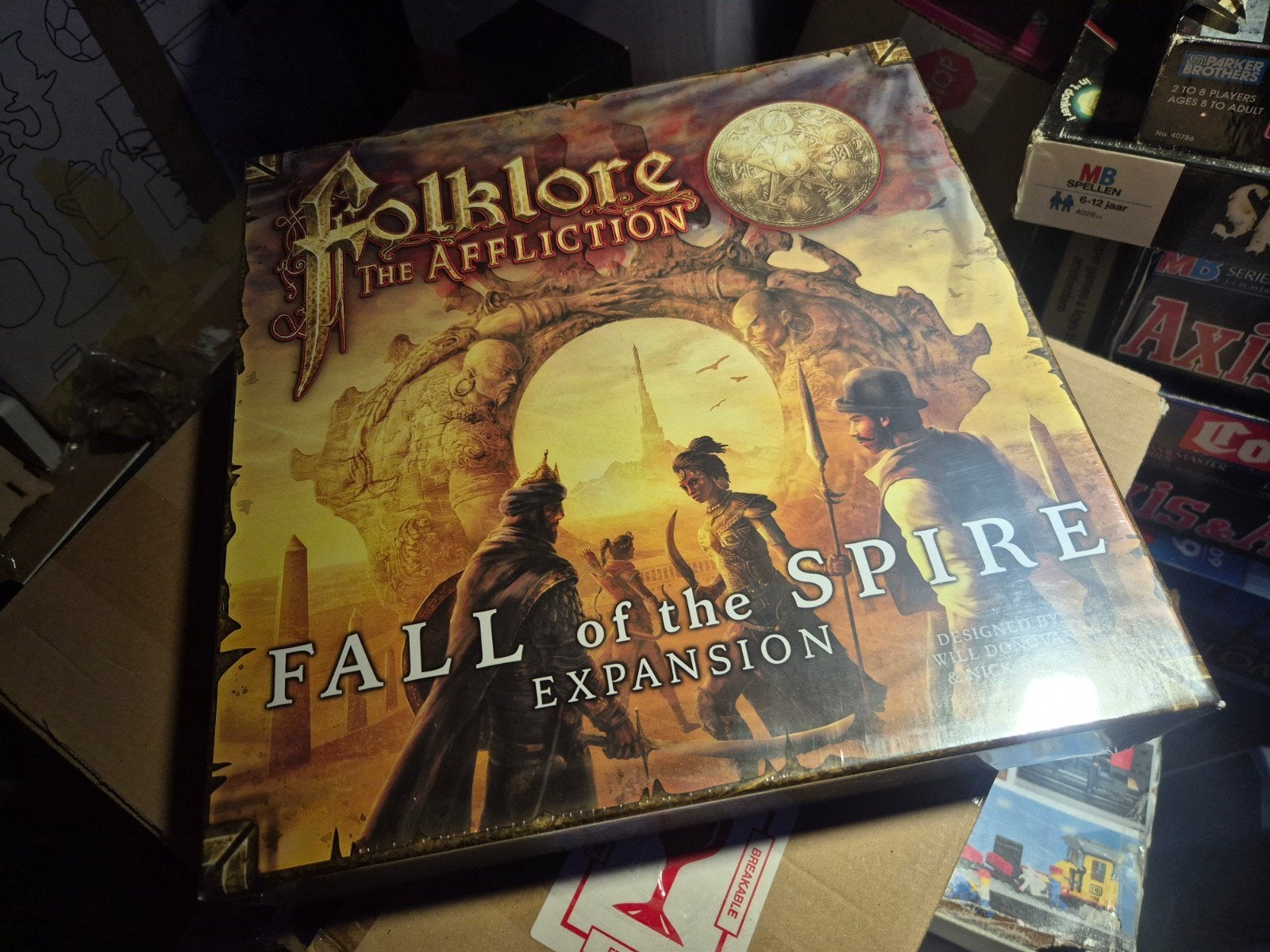 Folklore: The Affliction - Fall of the Spire Uitbreiding, Een of twee spelers, Ophalen of Verzenden, Nieuw