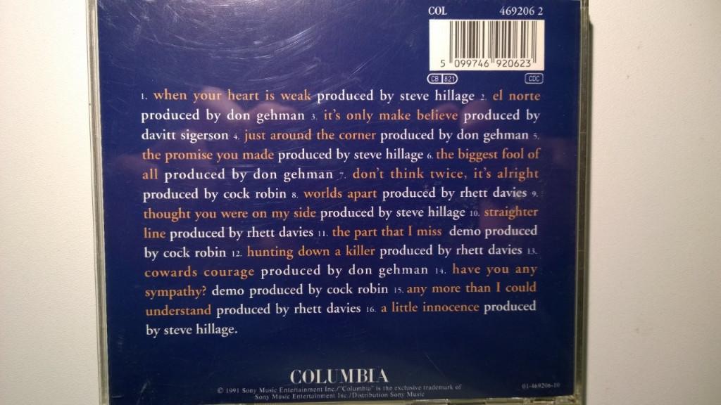 Cock Robin - The Best Of Cock Robin, Ophalen of Verzenden, Zo goed als nieuw