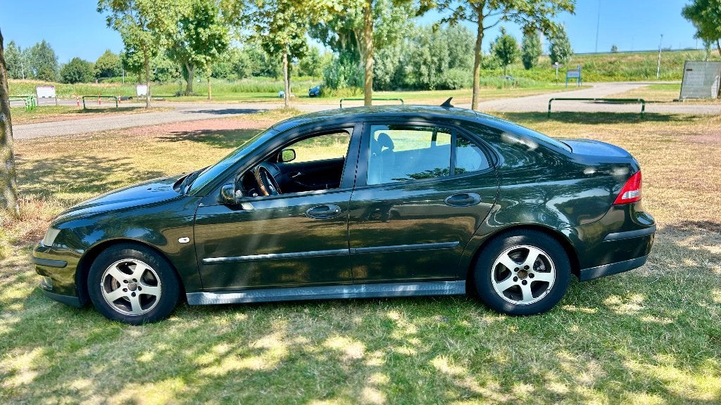 Saab 9-3 1.8 T Sport Sedan 2004 Groen, Voorwielaandrijving, 1998 cc, 4 cilinders, Origineel Nederlands