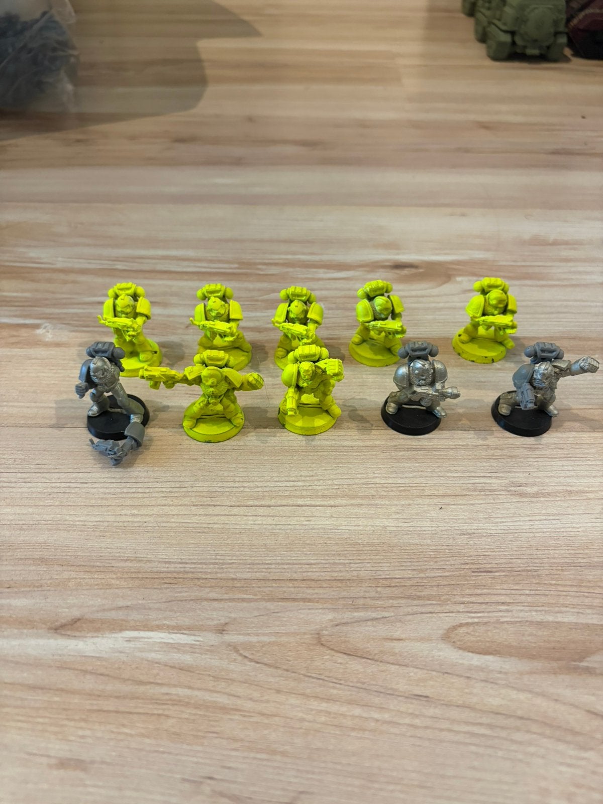 Warhammer 40k space marines oude metalen tactical marines, Hobby en Vrije tijd, Figuurtje(s), Ophalen of Verzenden, Geverfd, Warhammer 40000
