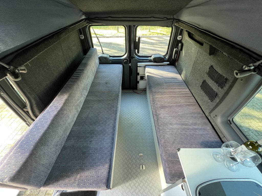 Ford Transit 260 T ENKELE BEDDEN HEFDAK INRUIL KOOPJE!, Caravans en Kamperen, Buscamper of Camperbus, Ford, Tot en met 2, Bedrijf