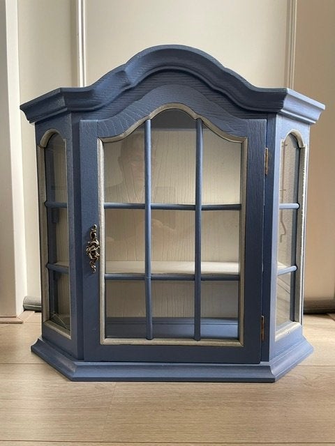 vitrinekastje, Ophalen, 50 tot 100 cm, Glas, Minder dan 25 cm