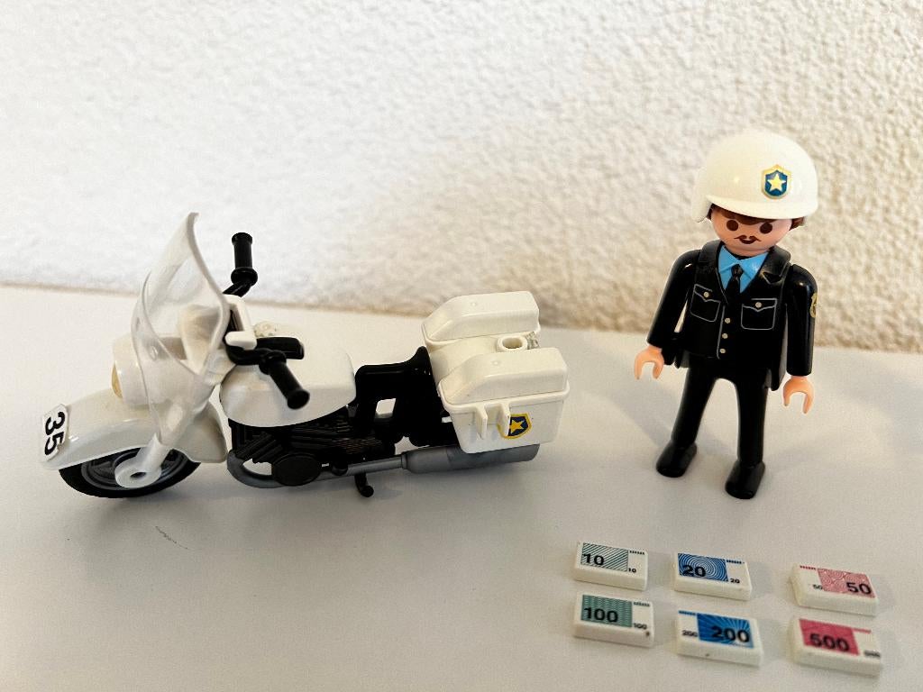 Playmobil 5891 – Politie - zonder plastic koffertje, Ophalen of Verzenden, Zo goed als nieuw, Los playmobil