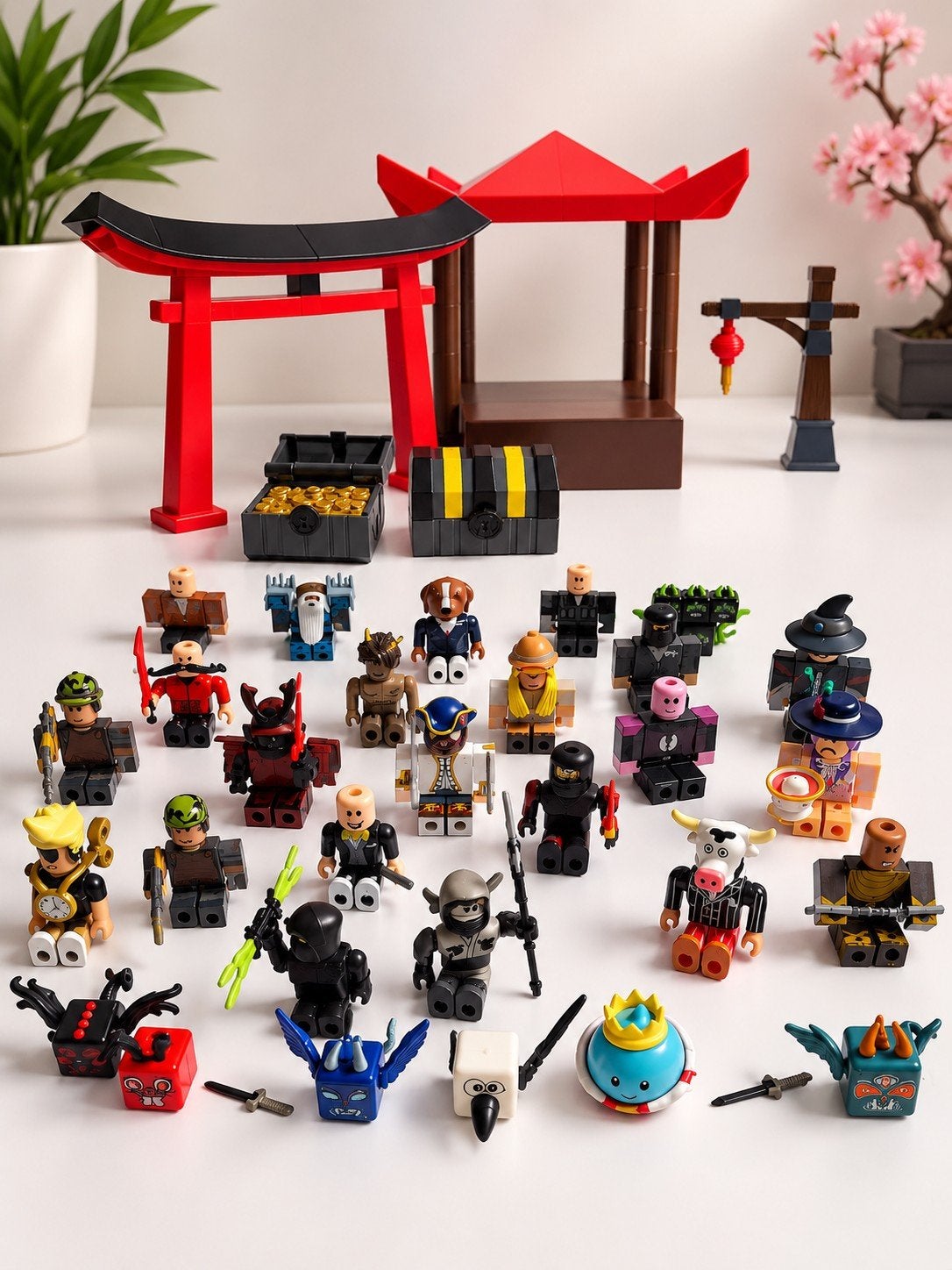 Roblox Deluxe Speelset Ninja Legends met Figuren, Ophalen of Verzenden, Zo goed als nieuw, Jongen of Meisje