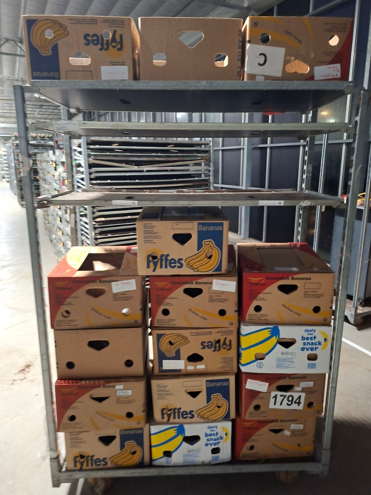 Partij bananendozen - Ideaal voor opslag/verhuizing, Ophalen, Doos, Minder dan 35 cm