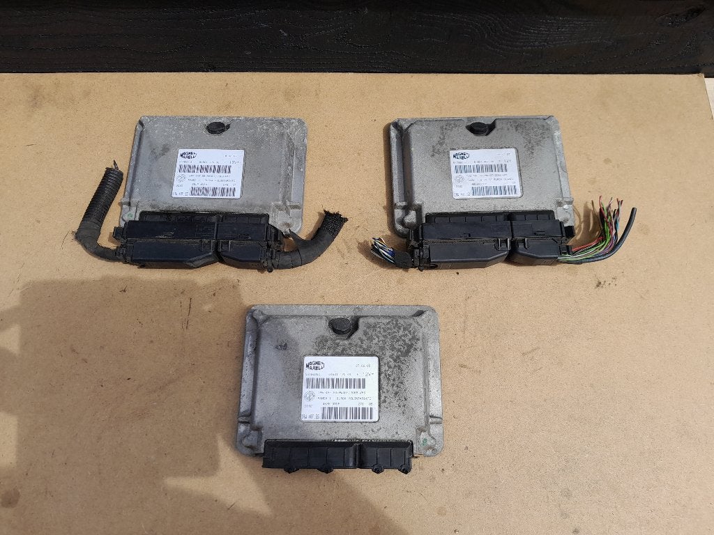 3x COMPUTER MOTORMANAGEMENT - FIAT PANDA - Van 2003 t/m 2013, Verzenden, Gebruikt, Fiat
