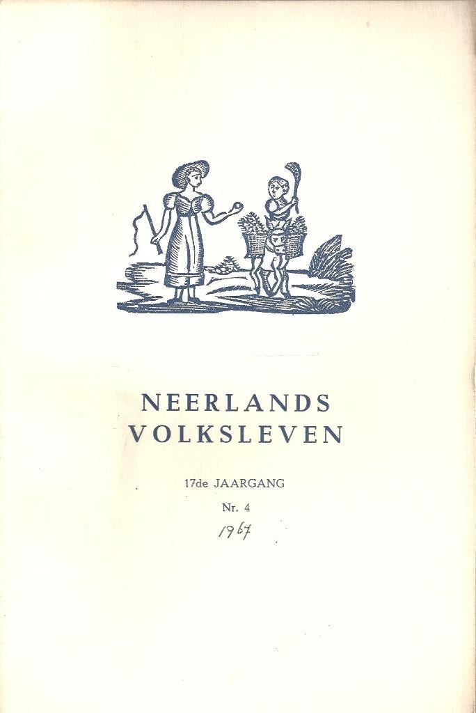 Neerlands Volksleven - Functie van het volkslied - 1967 nr 4, Boeken, Ophalen of Verzenden, Gelezen