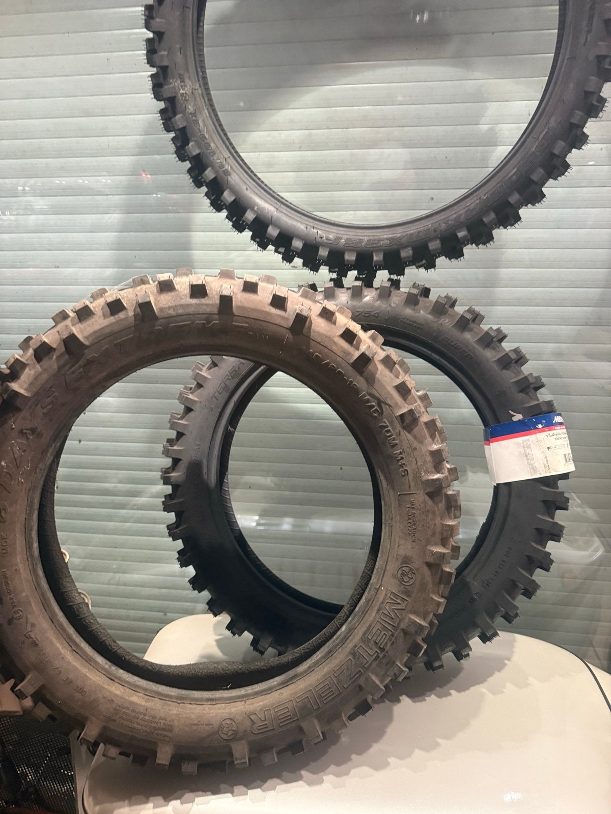 Dunlop geomax, Mitas Enduro/Crossbanden (nieuw/z.g.a.n.), Motoren, Ophalen of Verzenden