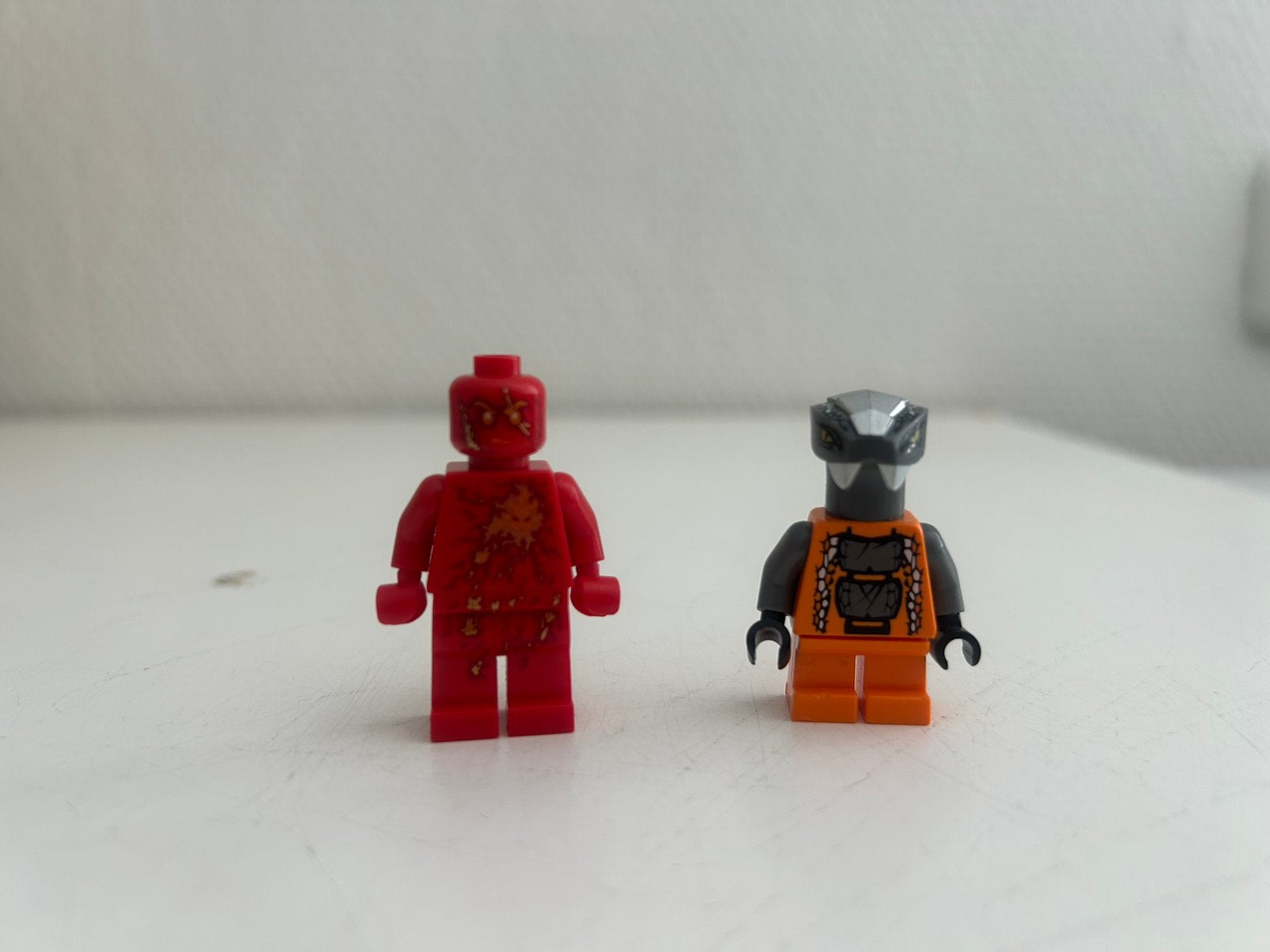 Lego ninjago NRG kai + Chokun minifiguur, Ophalen of Verzenden, Zo goed als nieuw